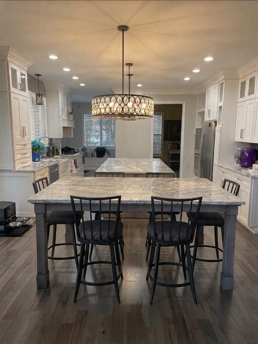 Modern Granite kitchen remodel with granite countertops
